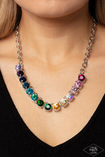 Load image into Gallery viewer, Rainbow Resplendence - Multi - Paparazzi Black Diamond Exclusive Necklace
