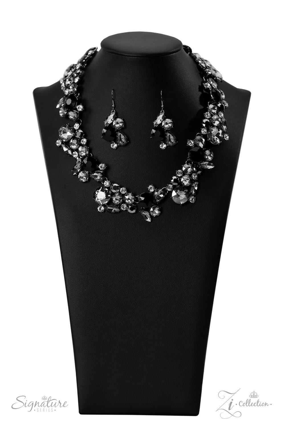 The Kim - Zi Collection Black Necklace