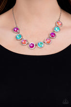 Load image into Gallery viewer, Queen of the Cosmos - Orange - Paparazzi Necklace
