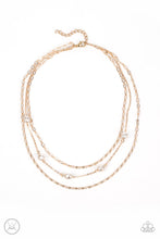 Load image into Gallery viewer, Offshore Oasis - Gold - Paparazzi Necklace
