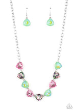 Load image into Gallery viewer, Dreamy Drama - Green - Paparazzi Necklace

