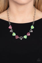 Load image into Gallery viewer, Dreamy Drama - Green - Paparazzi Necklace
