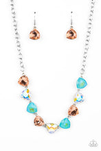 Load image into Gallery viewer, Dreamy Drama - Orange Iridescent - Paparazzi Necklace
