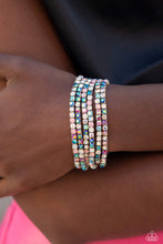 Load image into Gallery viewer, Rock Candy Rage - Multi - 2022 December Paparazzi Life of the Party Bracelets

