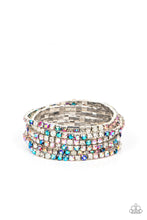 Load image into Gallery viewer, Rock Candy Rage - Multi - 2022 December Paparazzi Life of the Party Bracelets
