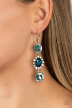 Load image into Gallery viewer, Magical Melodrama - Blue Iridescent - Paparazzi Earring
