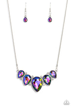Load image into Gallery viewer, Regally Refined - Multi UV Shimmer - 2022 November Paparazzi Life of the Party Necklace
