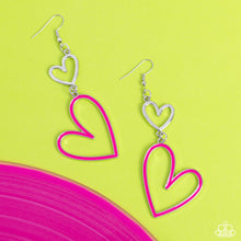 Load image into Gallery viewer, Pristine Pizzazz - Pink - Paparazzi Earring
