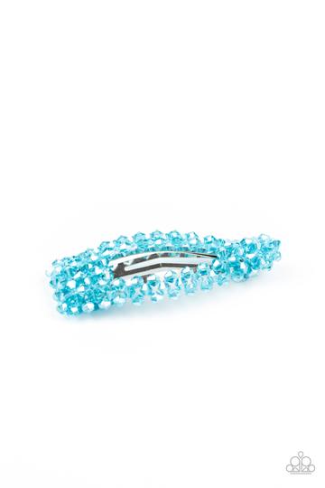 Just Follow the Glitter - Blue - Hair Clip