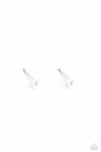 Load image into Gallery viewer, Dainty Details - White - Paparazzi Earring
