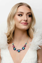 Load image into Gallery viewer, Elevated Edge - Multi - 2023 March Paparazzi  Life of the Party Necklace
