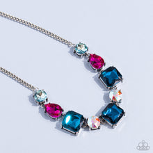 Load image into Gallery viewer, Elevated Edge - Multi - 2023 March Paparazzi  Life of the Party Necklace
