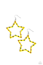 Load image into Gallery viewer, Confetti Craze - Yellow - Paparazzi Earring
