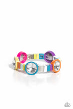 Load image into Gallery viewer, Multicolored Madness - Multi - 2023 March Paparazzi Life of the Party Bracelet
