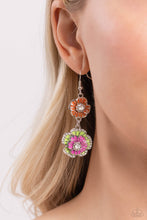 Load image into Gallery viewer, Intricate Impression - Multi - Paparazzi Earring
