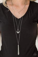 Load image into Gallery viewer, Be Fancy - White - Paparazzi Necklace
