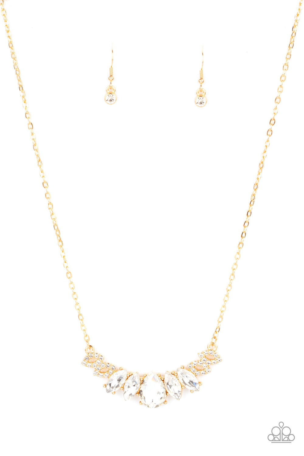 Bride-to-BEAM - Gold - Paparazzi Necklace