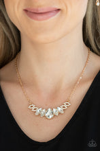 Load image into Gallery viewer, Bride-to-BEAM - Gold - Paparazzi Necklace
