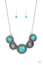 Load image into Gallery viewer, Canyon Cottage - Turquoise Blue - Paparazzi Necklace
