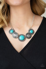 Load image into Gallery viewer, Canyon Cottage - Turquoise Blue - Paparazzi Necklace
