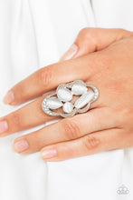 Load image into Gallery viewer, Cherished Collection - White - Paparazzi Ring
