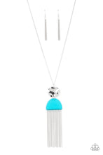 Load image into Gallery viewer, Color Me Neon - Blue - Paparazzi Necklace
