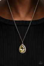 Load image into Gallery viewer, Duchess Decorum - Yellow - Paparazzi Necklace
