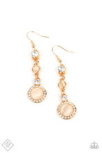 Load image into Gallery viewer, Epic Elegance - Gold - June 2021 Paparazzi Fashion Fix Earring
