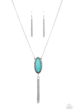 Load image into Gallery viewer, Ethereal Eden - Turquoise Blue - Paparazzi Necklace
