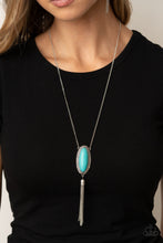 Load image into Gallery viewer, Ethereal Eden - Turquoise Blue - Paparazzi Necklace
