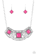 Load image into Gallery viewer, Feeling Inde-PENDANT - Pink - Paparazzi Necklace
