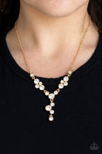 Load image into Gallery viewer, Five-Star Starlet - Gold - Paparazzi Necklace
