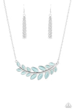 Load image into Gallery viewer, Frosted Foliage - Blue - 2020 Summer Party Paparazzi Necklace
