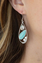 Load image into Gallery viewer, Harmonious Harbors - Blue - Paparazzi Earring
