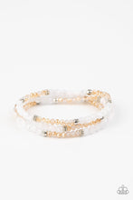 Load image into Gallery viewer, How Does Your Garden GLOW - White - Paparazzi Bracelet
