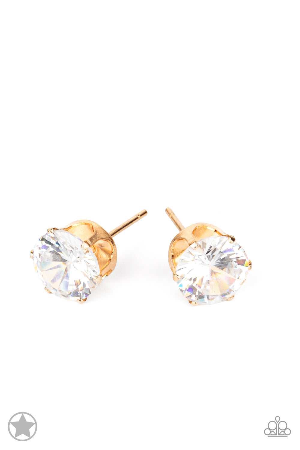 Just in Timeless - Gold - Paparazzi Earring