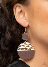 Load image into Gallery viewer, Natural Element - Gold - Paparazzi Earring
