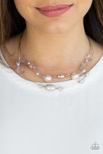 Load image into Gallery viewer, Pacific Pageantry - Silver - Paparazzi Necklace
