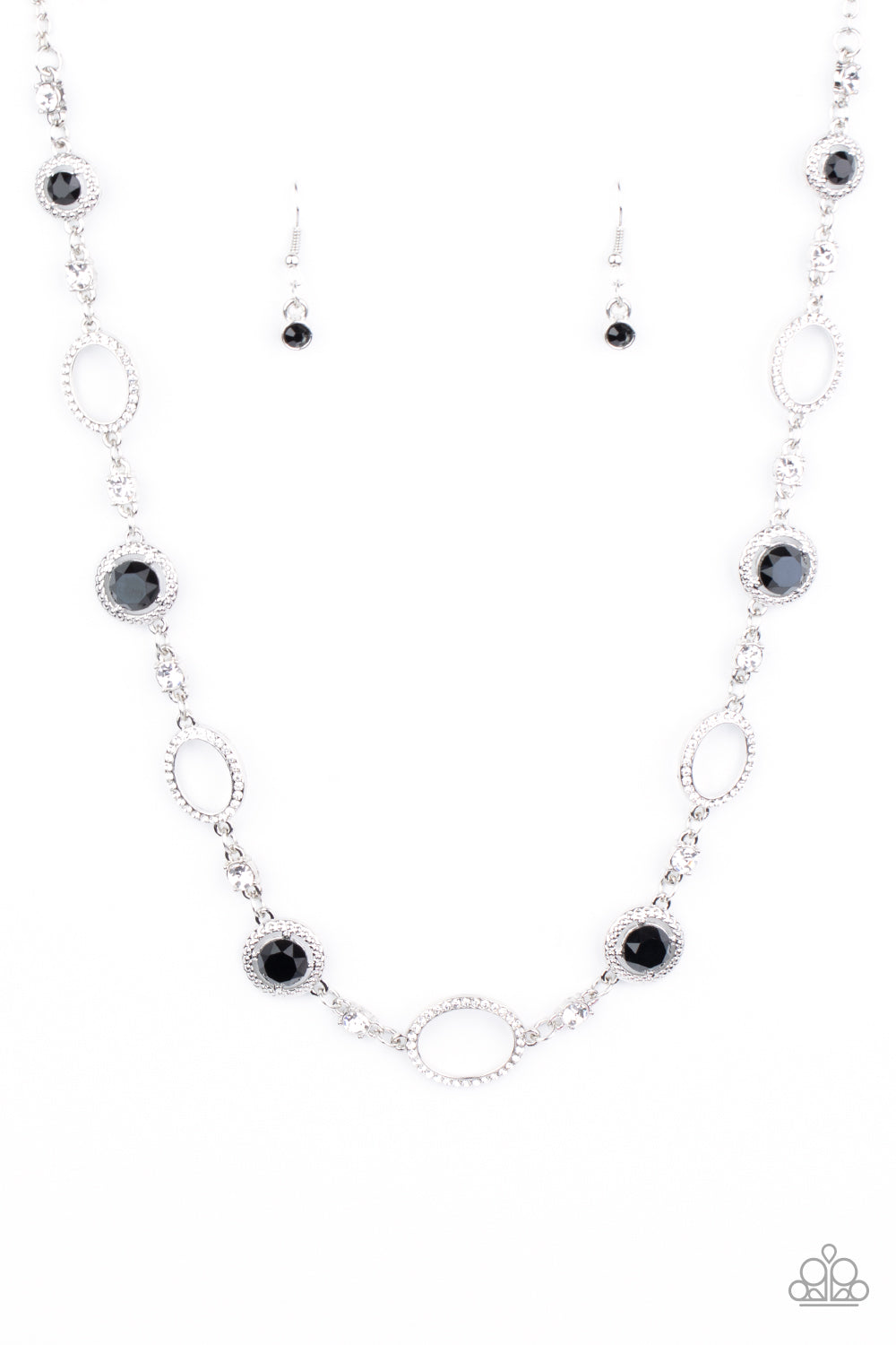 Pushing Your LUXE - Black - Paparazzi Necklace
