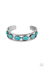 Load image into Gallery viewer, River Rock Canyons - Turquoise Blue - Paparazzi Bracelet
