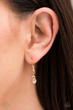 Load image into Gallery viewer, Royal Redux - Gold - April 2021 Paparazzi Fashion Fix Earring
