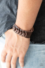 Load image into Gallery viewer, Rustle Up - Brown - Paparazzi Urban Bracelet
