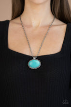 Load image into Gallery viewer, Sedimentary Colors - Turquoise Blue - Paparazzi Necklace
