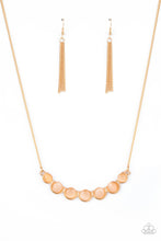 Load image into Gallery viewer, Serenely Scalloped - Gold - Paparazzi Necklace
