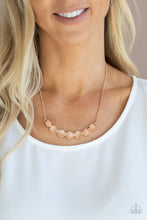 Load image into Gallery viewer, Serenely Scalloped - Gold - Paparazzi Necklace
