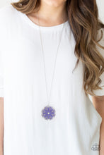 Load image into Gallery viewer, Spin Your PINWHEELS - Purple - Paparazzi Necklace
