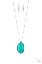 Load image into Gallery viewer, Stone Stampede - Turquoise Blue - Paparazzi Necklace
