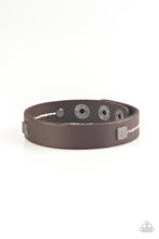 Load image into Gallery viewer, Totally Trailblazing - Brown - Paparazzi Urban Bracelet
