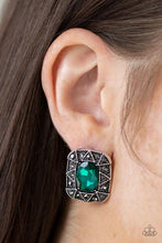 Load image into Gallery viewer, Young Money - Green - Paparazzi Earring
