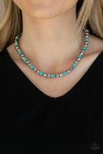 Load image into Gallery viewer, ZEN You Least Expect It - Turquoise Blue - Paparazzi Necklace
